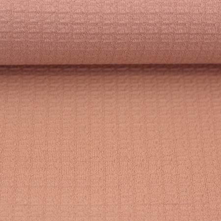 Jacquard Jersey - Palermo - Struktur - apricot