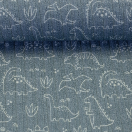 Struktur Jersey - Sevilla - Dinos - blau