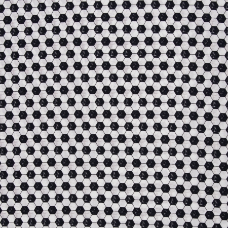 Baumwollstoff - Fußball Muster - klein - Tinholt