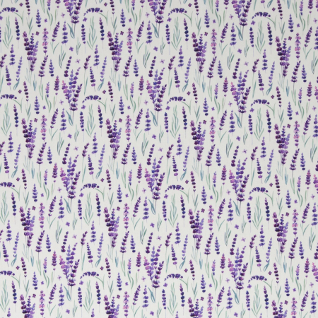 Baumwollstoff - Tim - Lavendel