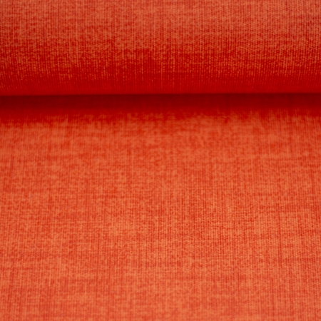 Baumwolle beschichtet - Uni - melliert - orange