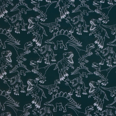 Sakura  *NANO Softshell* , reflektierend - Dinosaurier - mit Fleece Abseite