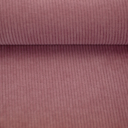 Cordjersey - Juna - neue Farben - altrosa