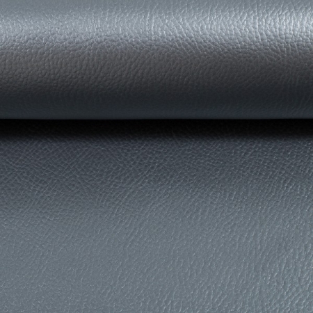 30 cm - Kunstleder - rauchblau - metallic