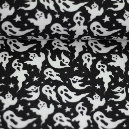 Baumwollstoff - Ghost - Gespenster