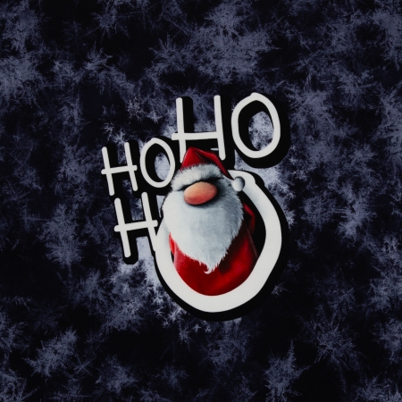 Panel - Sommersweat - French Terry - X-Mas - HoHoHo- by Thorsten Berger