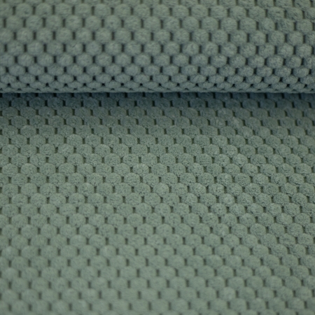 Struktur - Velour - Taschenstoff - Polster - Deko - mint