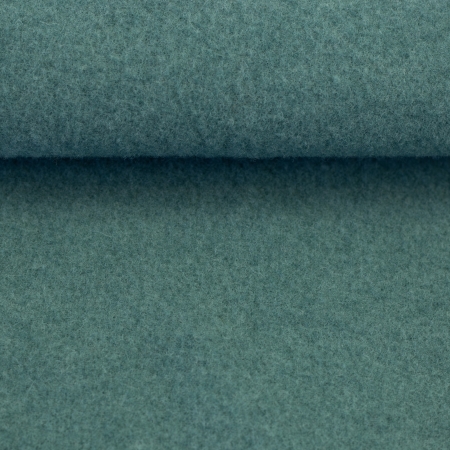 Wollfleece - uni - smaragd