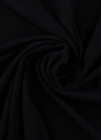 Merino Strick - 100 % Schurwolle - schwarz