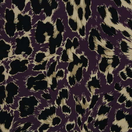 Viskose- Webware - @Kibadoo - Geoluxe Leo - aubergine