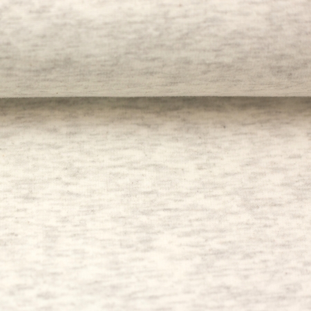 Alpenfleece - Uni - Mila - natur melliert - hoher Baumwollanteil