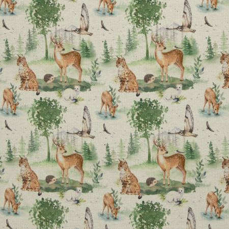 Alpenfleece - Waldtiere - kuschelig warm & weich