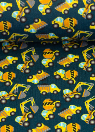 French Terry - Silas - Baumaschinen