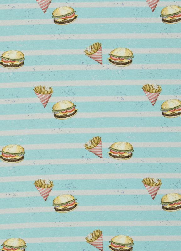 Jersey - Pommes & Burger - by Christiane Zielinski
