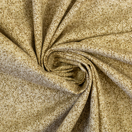 Baumwollstoff - Glitter - beige