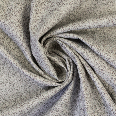 Baumwollstoff - Glitter - grau