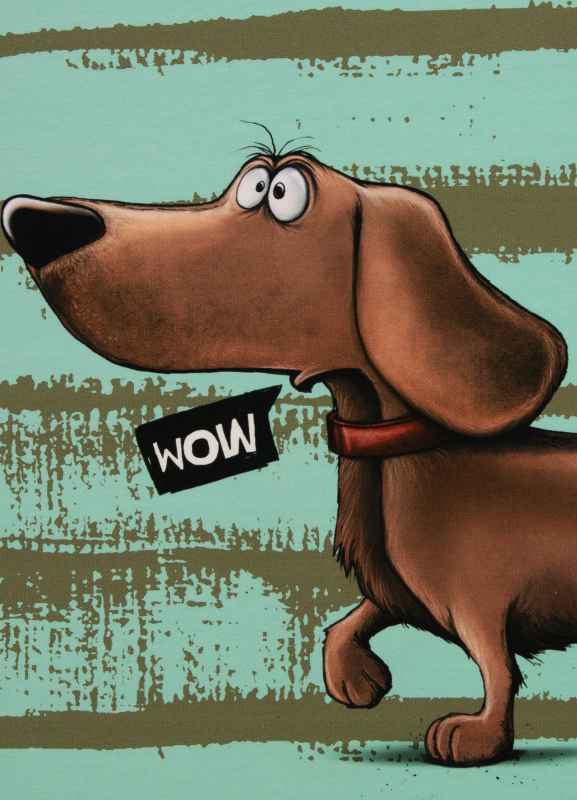 Sommersweat -  Dachshund Berni - Thorsten Berger - mint