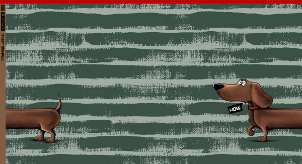 Sommersweat -  Dachshund Berni - Thorsten Berger - blau