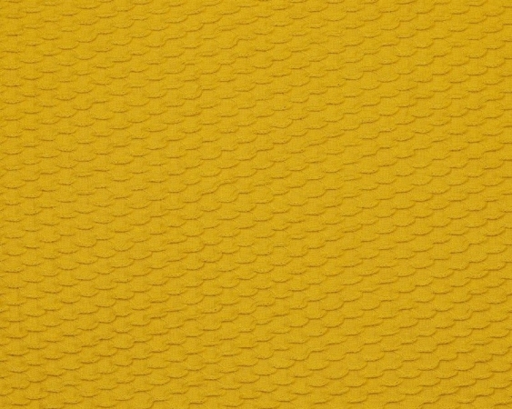 Jacquard - Strickstoff - Muster - senf