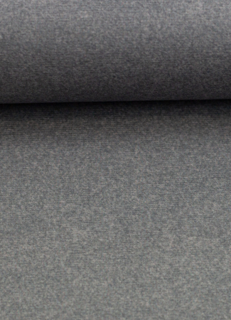 Taschenstoff - Wooly - Doubleface - grau - beige