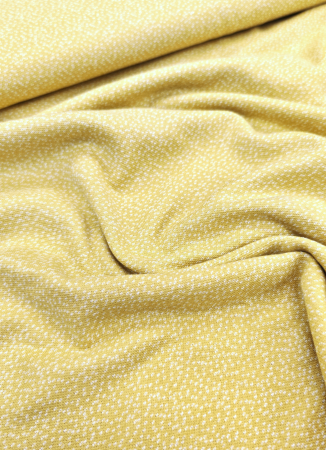 Bio Jacquard Jersey - Lillestoff - Dots - gelb