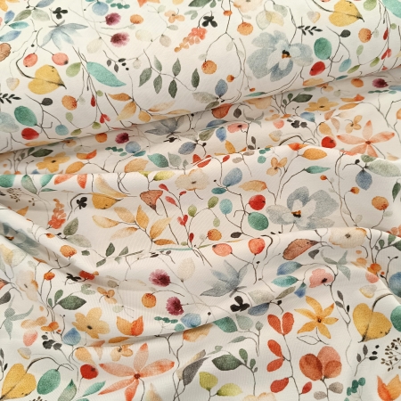 Jersey - bunte Blätter - aquarell