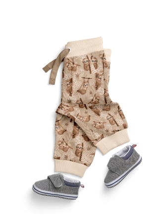 Jersey - Capybara Friends by Mrs Mint Design - beige