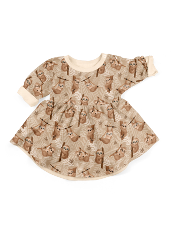 Jersey - Capybara Friends by Mrs Mint Design - beige
