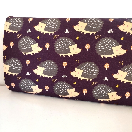 Sommersweat - Tomke - Igel - aubergine - Kopie