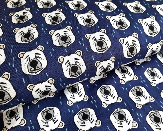 Sommersweat - Henning Winterland - Bär - dunkelblau - by Lila-Lotta