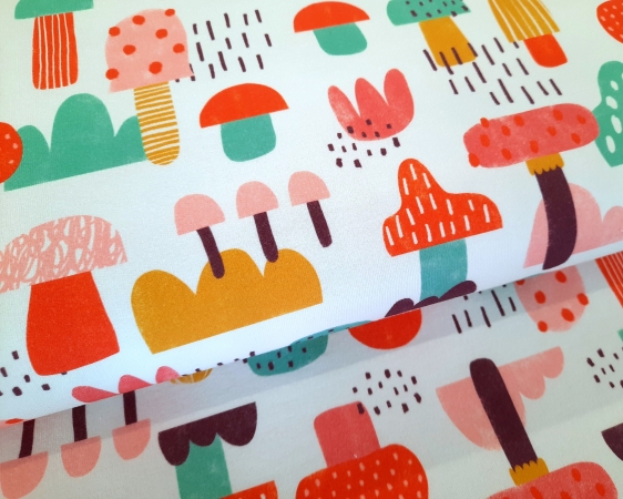 Lillestoff - Happy Mushrooms - Biojersey