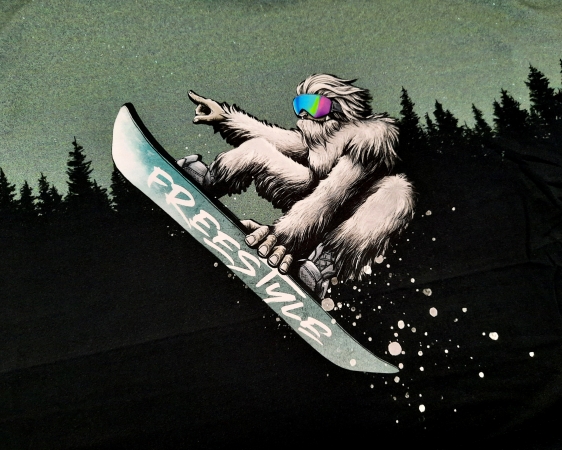 Panel - Sommersweat - Yeti crossing - Thorsten Berger - Wald