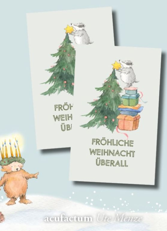 Patch - Fröhliche Weihnacht - 60 x 80 mm