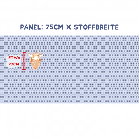 Lillestoff - Wikinger Bo - Bio Sommersweat - Susalabim - Panel