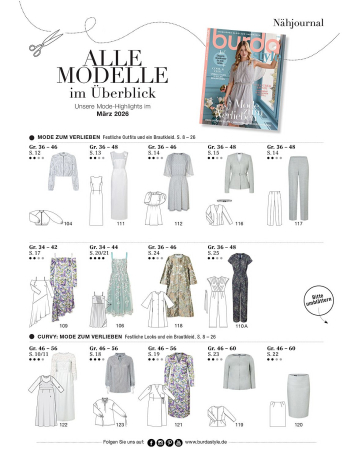 Burda Style - 3/2026 Schnittmuster