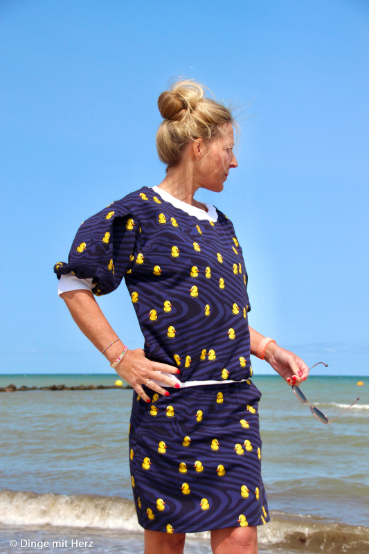 Sommersweat - What the duck - dunkelblau - Kombi - Thorsten Berger