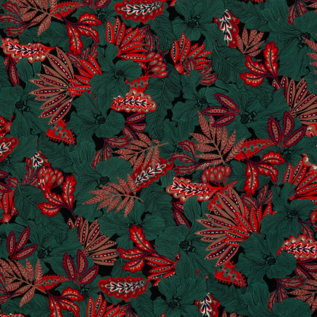 Viskose- Webware - Indian Summer - by Bienvenido Colorido