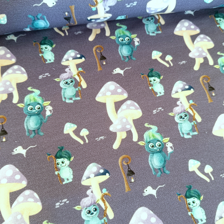 Hilco - Sweatstoff - Troll - by Mrs Mint