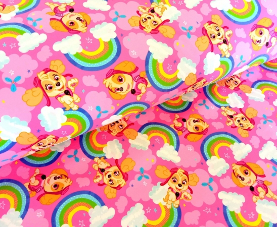 Softshell - Paw Patrol - Regenbogen