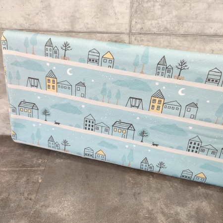 Lillestoff - Our Street - blue - Biojersey