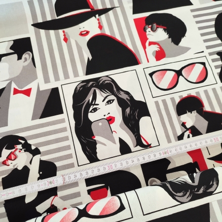 Canvas - Amar - Retro Frauen