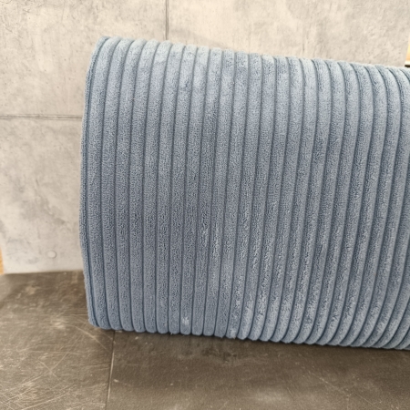 Cord - Samt - Breitcord - Wanja - hellblau - rauchblau