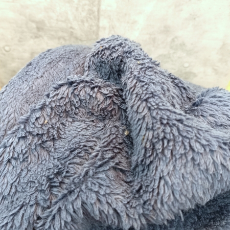 Baumwoll Teddy - Plüsch - hellblau