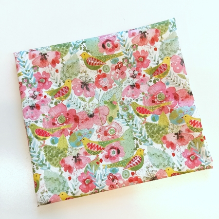 Baumwollstoff - Acufactum - Blumenparadies - 40 x 75 cm