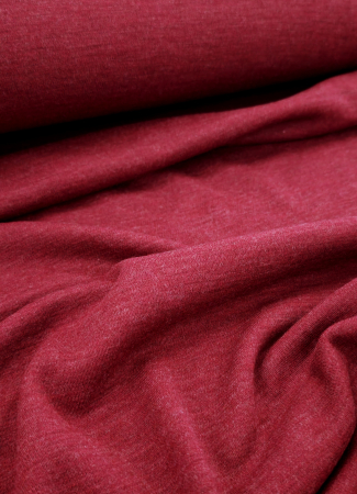 Merino Strick - 100 % Schurwolle - rot