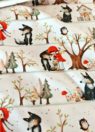 Jersey - Rotkappe - Wald - Märchen