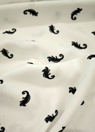 Viskose - Crepe - Webware - Chamäleon