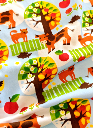 Lillestoff Bio Jersey - Bauernwiese