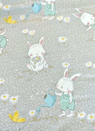 Jersey - Bunny - hellgrau