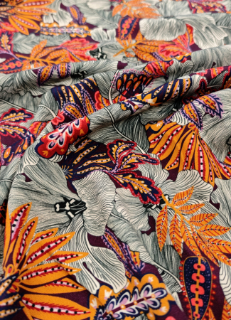 Viskose- Webware - Indian Summer - by Bienvenido Colorido